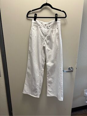 Chico's White Wide-Leg Jeans